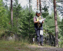 MuuRaTrailO2023 Pinja Mäkinen PreO Elitin voittaja. Kuva EJ